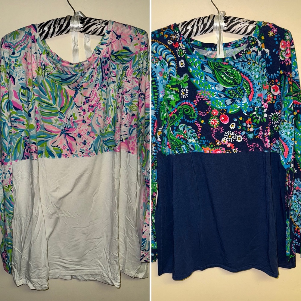 Bundle of 2: Lilly Pulitzer Finn tops